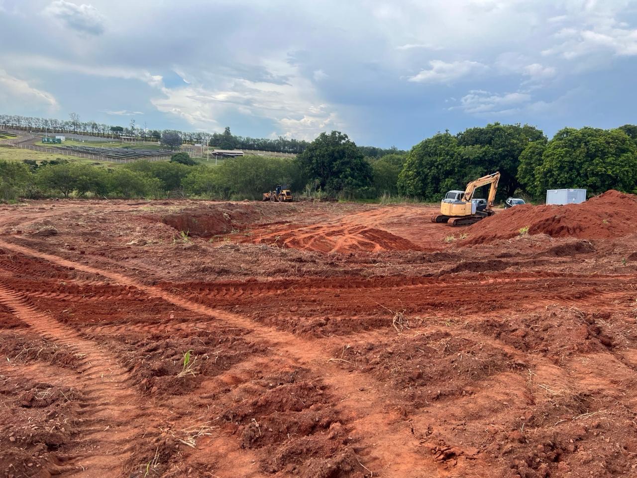 Terraplenagem para loteamento em Sumaré